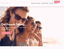 Tablet Screenshot of markett.com